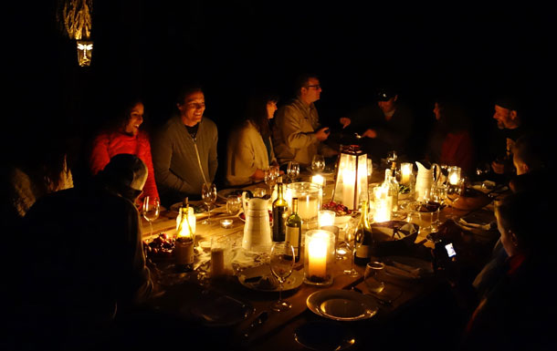 Enchanted Dinner in the Forest